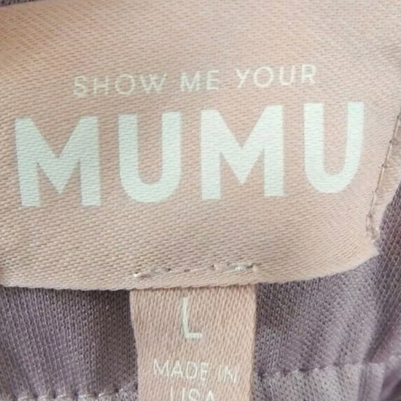 Show Me Your Mumu Caitlin Maxi Antique Rose - Picture 3 of 4